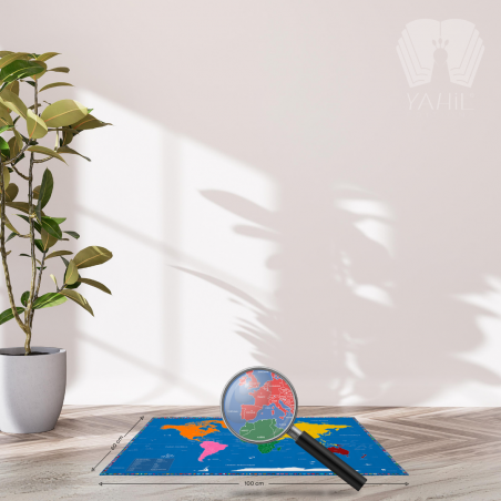 Planisphere Inflatable Planisphère Montessori XXL