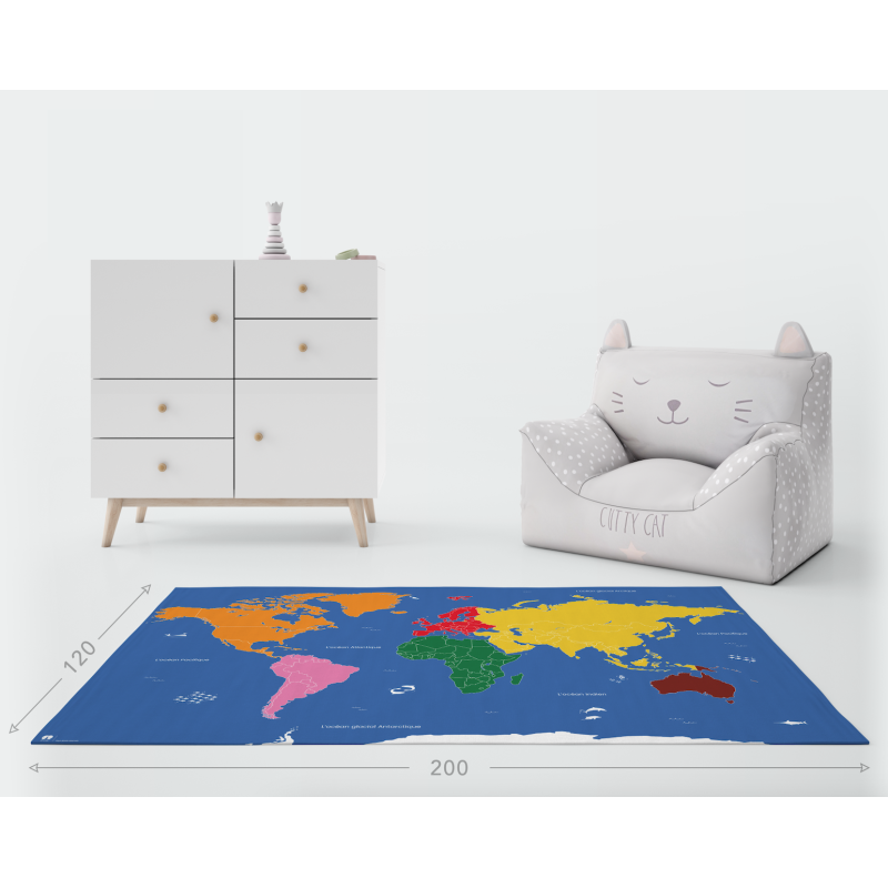 Planisphere Montessori XXL