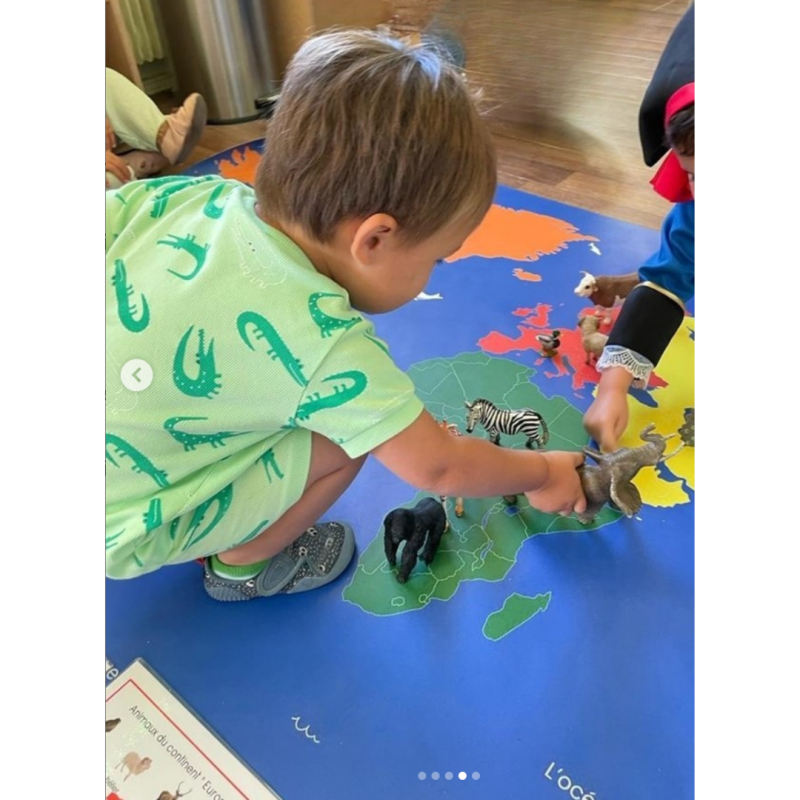 Planisphere Inflatable Planisphère Montessori XXL