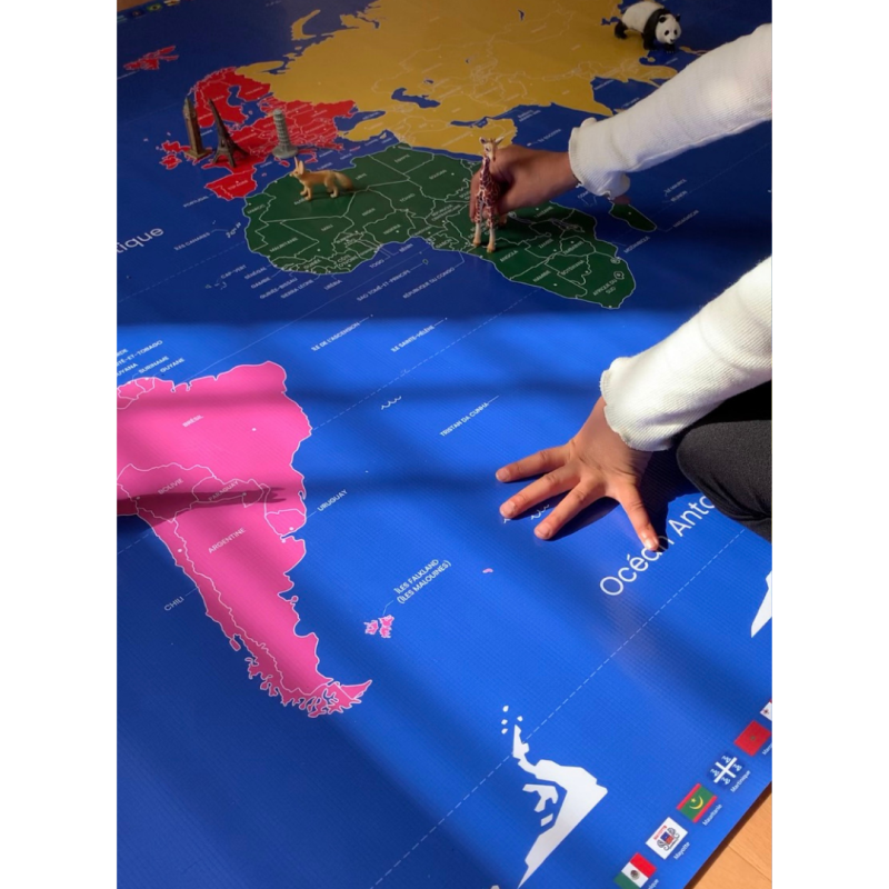 Planisphere Project Planisphère Montessori XXL