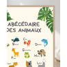 Abécédaire des animaux - Poster Indéchirable