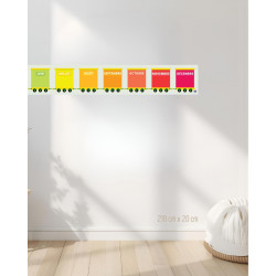 Train of the Month - Tear-proof Poster - Colors