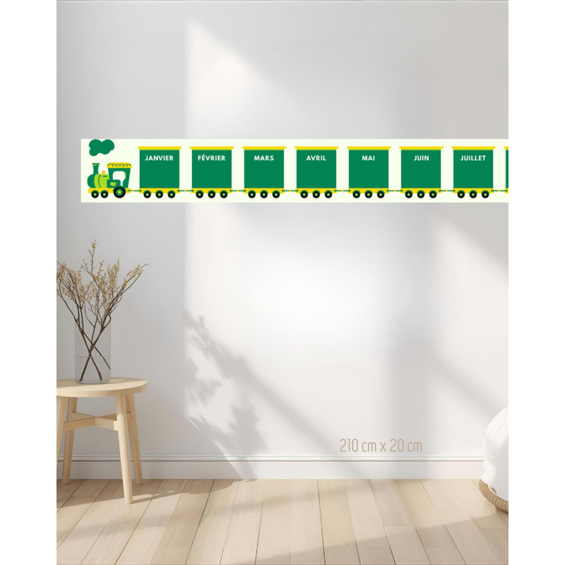 Train of the Month - Tear-proof Poster - Green