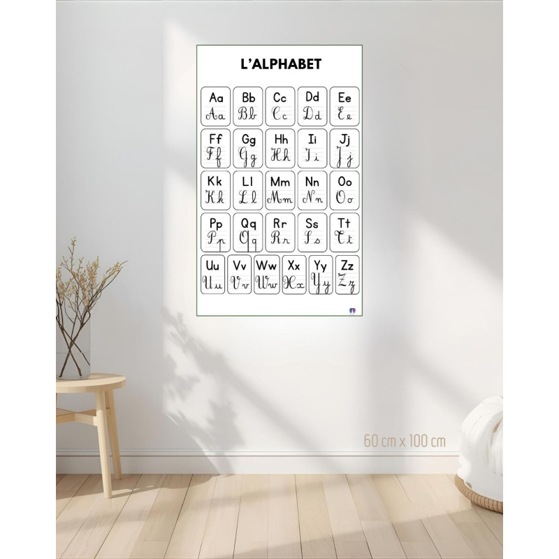 Alphabet 4 spellings - Tear-proof poster