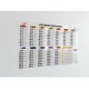 copy of Affiche Adhésive Transparente - Tables de Multiplication  – Adhésive