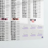 copy of Affiche Adhésive Transparente - Tables de Multiplication  – Adhésive